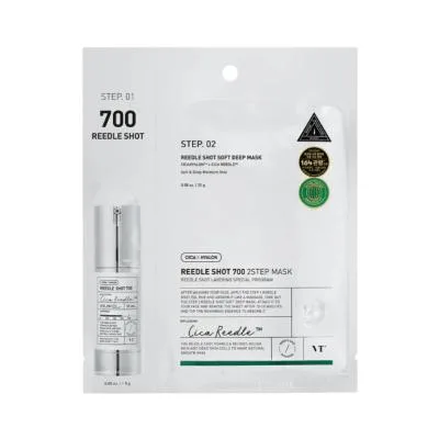 VT Cosmetics Reedle Shot 700 2 soļu sejas maska N1