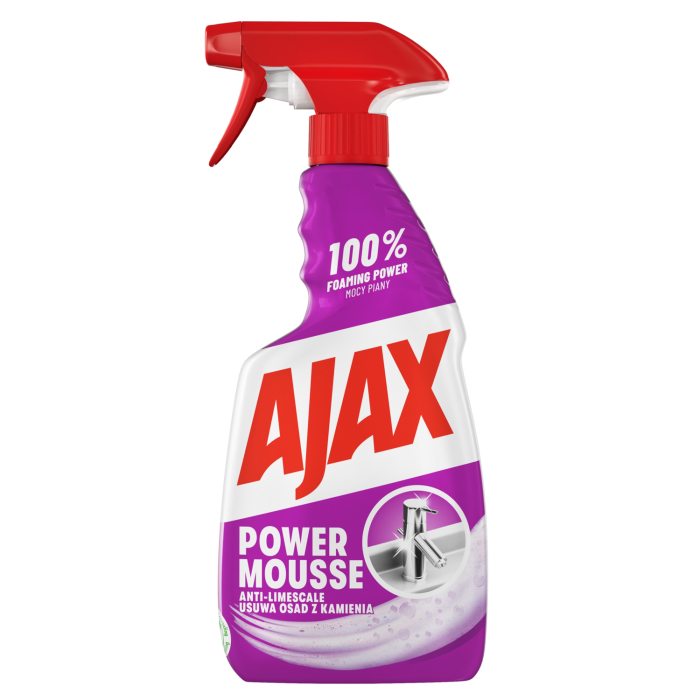 TĪRĪŠANAS PUTAS AJAX POWER KAĻĶAKMENIM 500ML