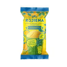 SORBETS RŪJIENAS SALDĒJUMS CITRONA, APELSĪNA, BAZILIKA GARŠA 125ML/85G