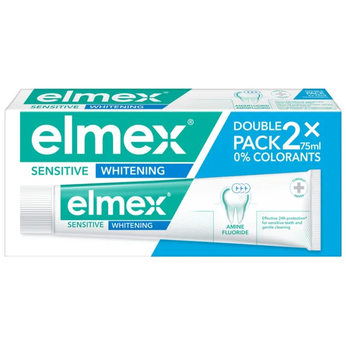 ZOBU PASTA ELMEX SENSITIVE WHITENING 2X75ML