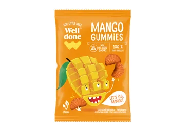 ŽELEJAS KONFEKTES WELL DONE MANGO 35G
