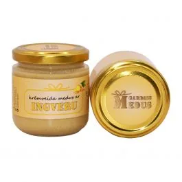 KRĒMVEIDA MEDUS AR INGVERU 240G