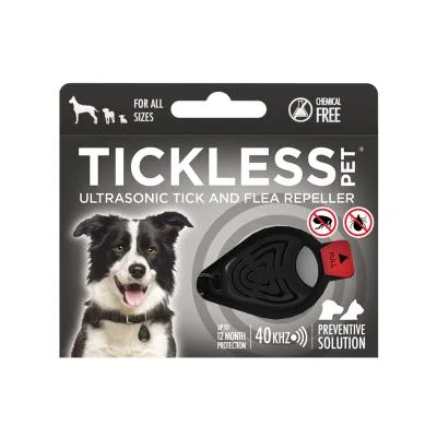 Tickless PET ultraskaņas repelenta ierīce melna N1