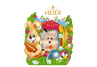 BALTĀS ŠOKOLĀDES ZAĶA FIGŪRA HEIDI 20G