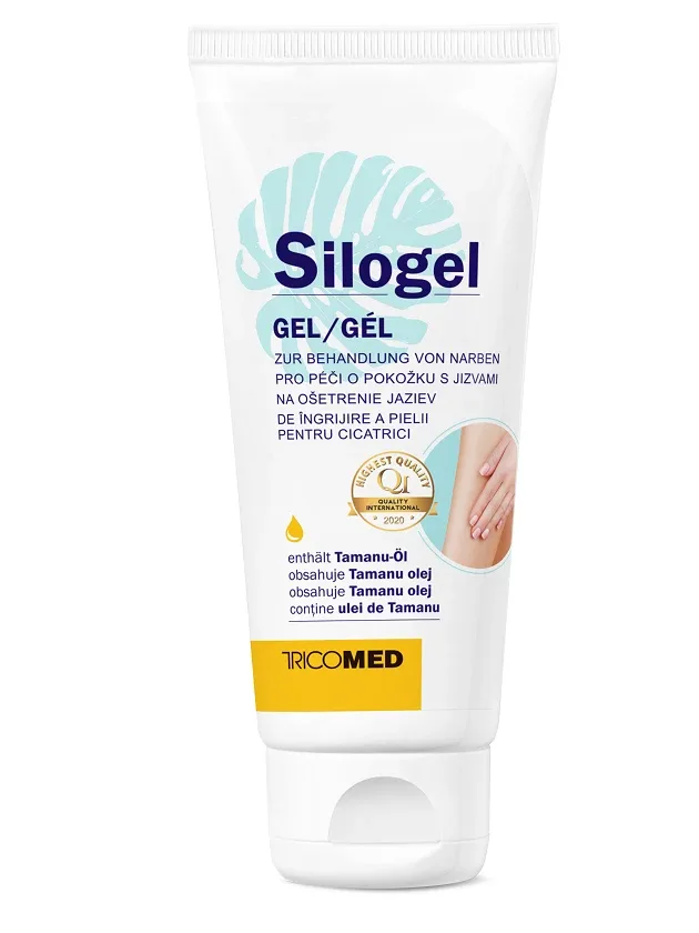 Siloge tricomed silikona gels rētām, 50 ml