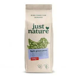 ZIRŅI ZAĻIE ŠĶELTI 500G JUST NATURE