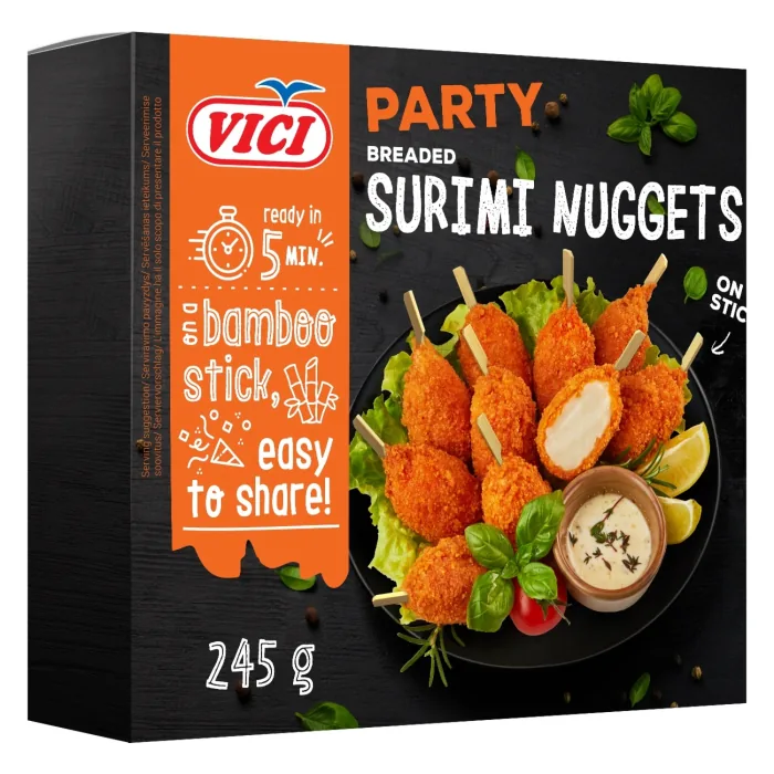 PANĒTAS SURIMI SPĪLES VIČI SALDĒTAS 245G