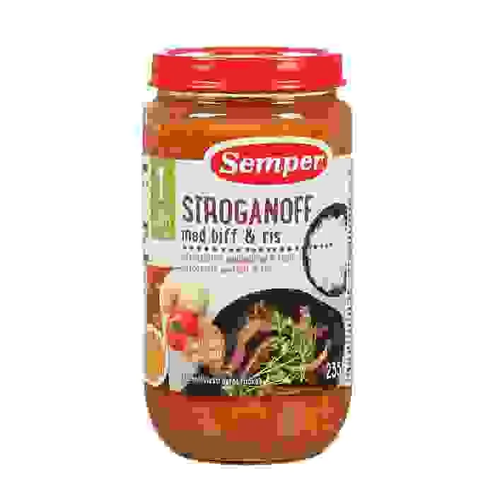 BIEZENIS SEMPER STROGANOVS NO 12 MĒNEŠU VECUMA 235G