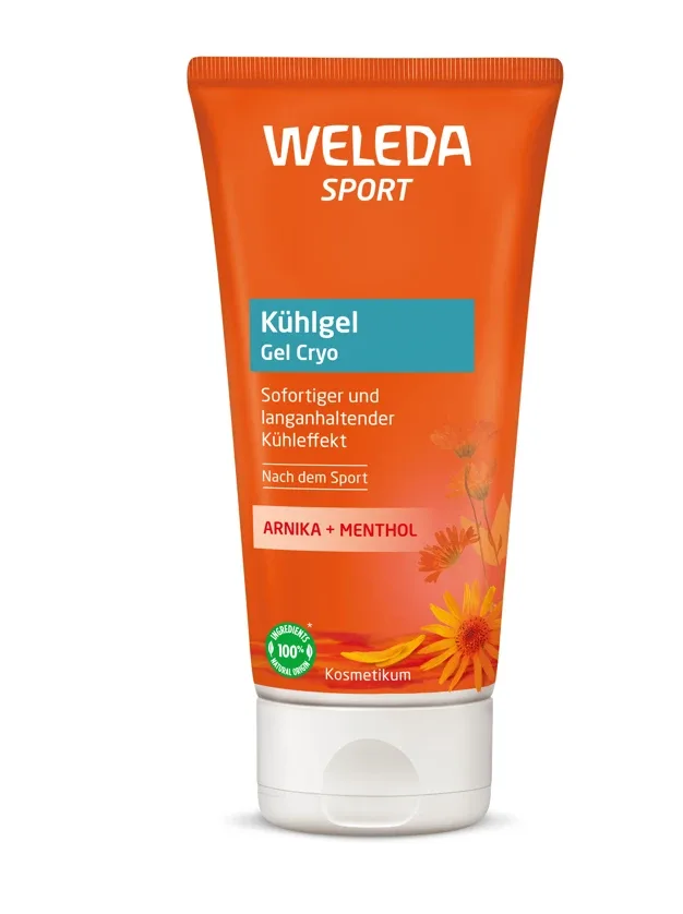 Weleda Sport Arnika atvēsinošs krio gels, 100 ml