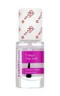 MAXI COLOR MAXI HEALTH TOP COAT 7 DAYS SUPERNOTURĪGS PĀRKLĀJUMS NAGIEM, 10ML