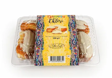 EKLĒRI AR BANĀNU GARŠU PELLIJA 200G