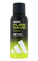 ADIDAS MEN PURE GAME 48H IZSMIDZINĀMS DEZODORANTS, 150ML