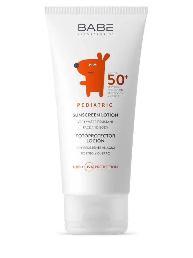 Babē Pediatric saules aizsarglosjons bērniem SPF 50+, 100 ml