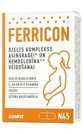 ICONFIT FERRICON KOMPLEKSS GRŪTNIECĒM AR DZELZI, N45, 45 KAPSULAS