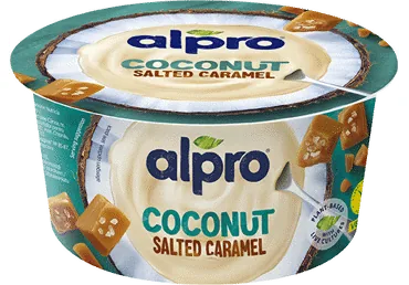 KOKOSRIEKSTU DESERTS AR SĀĻO KARAMELI ALPRO 120G