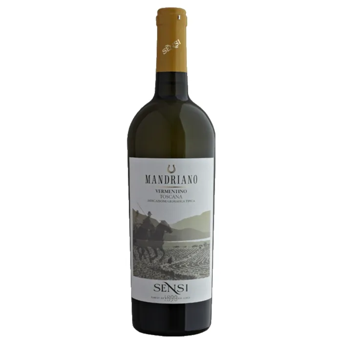 Baltvīns Sensi Mandriano Vermentino 12,5% 0,75 l