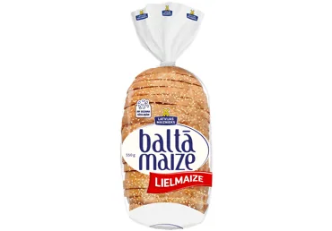 BALTĀ MAIZE LIELMAIZE LATVIJAS MAIZNIEKS 550G
