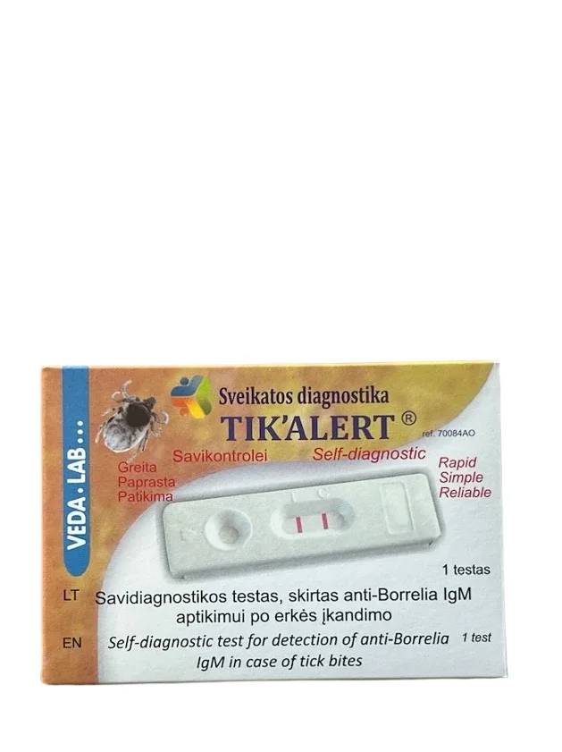 Tik alert tests laima igm ātrai noteikšanai, 1 gb.