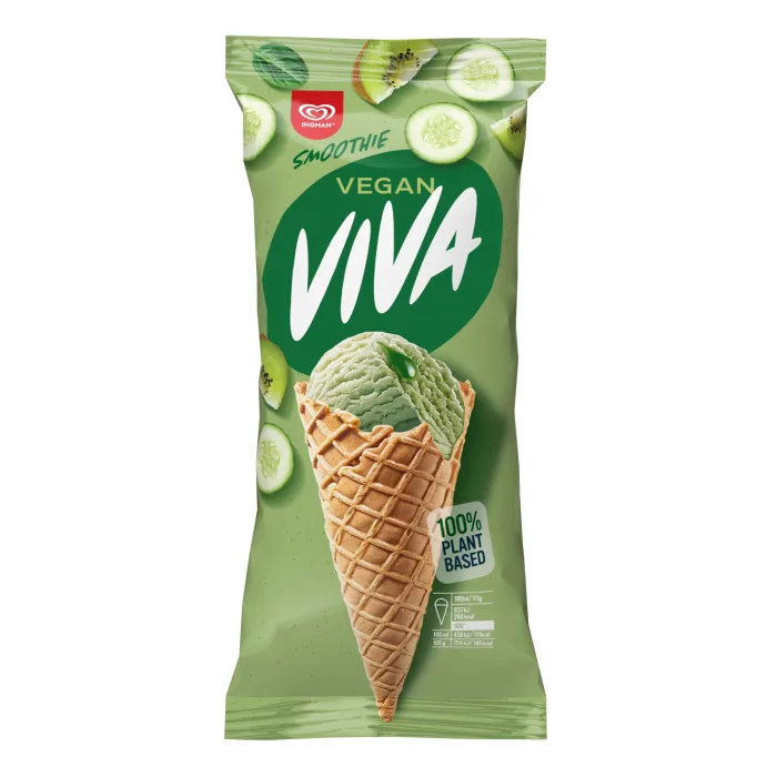 SALDĒJUMS SUPER VIVA VEGĀNIEM GREEN SMOOTHIE 170ML/97G
