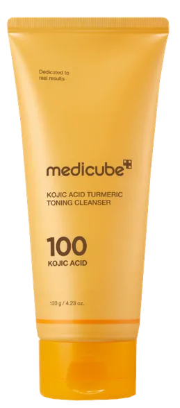 Medicube Kojic Acid Turmeric toning attīrošas putas, 120 g