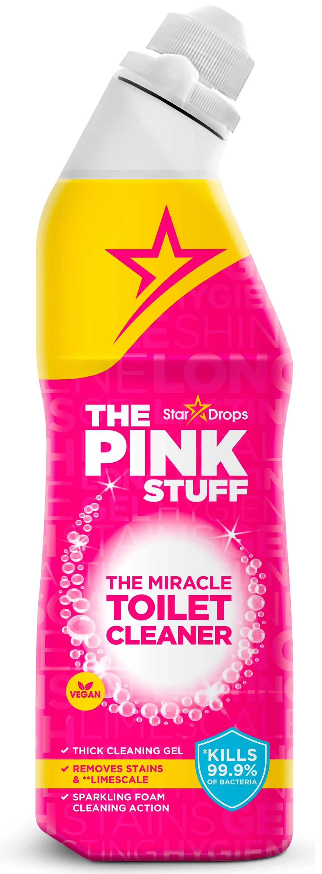 TUALETES TĪRĪŠANAS ŽELEJA THE PINK STUFF, 750ML