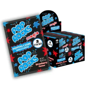 ZETA POP ROCKS MAGIC SPRAKŠĶOŠĀS KONFEKTES AR ZEMEŅU GARŠU 6G