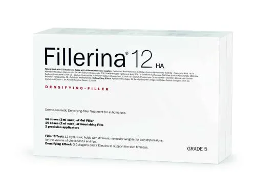Fillerina 12HA Dermo-kosmētiskās pildvielas komplekts, intensitāte 5, 30 MLXN2