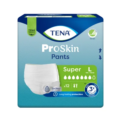 Трусы Tena Super, размер L, 12 шт.