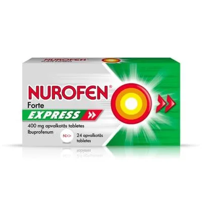 Nurofen Forte Express 400 mg apvalkotās tabletes N24