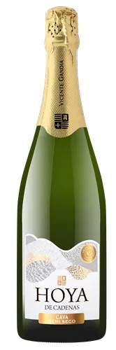 Кава игристое вино Hoya de Cadenas полусухое, 11,5%, 0,75 л