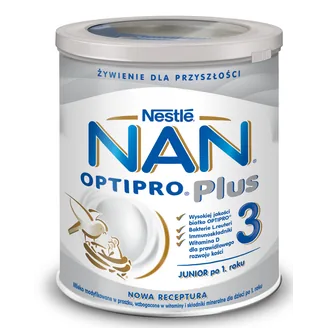PIENA MAISĪJUMS NESTLE NAN OPTIPRO PLUS 3 800G