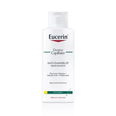 Eucerin Dermocapillaire krēmveida pretblaugznu šampūns 250 ml