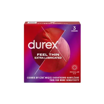 Durex Feel Thin prezervatīvi N3