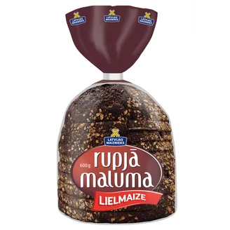 RUDZU MAIZE LATVIJAS MAIZNIEKS LIELMAIZE RUPJĀ MALUMA 600G