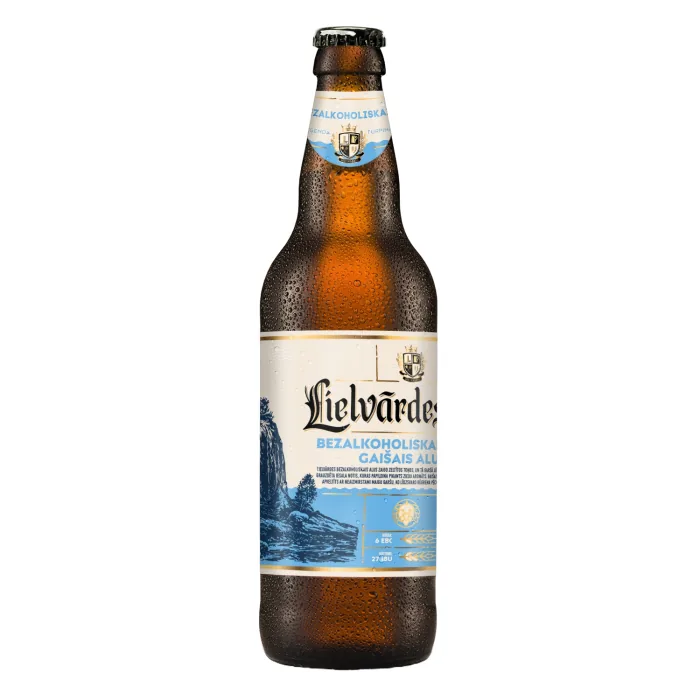 BEZALKOHOLISKAIS ALUS LIELVĀRDES GAIŠAIS 0,5L