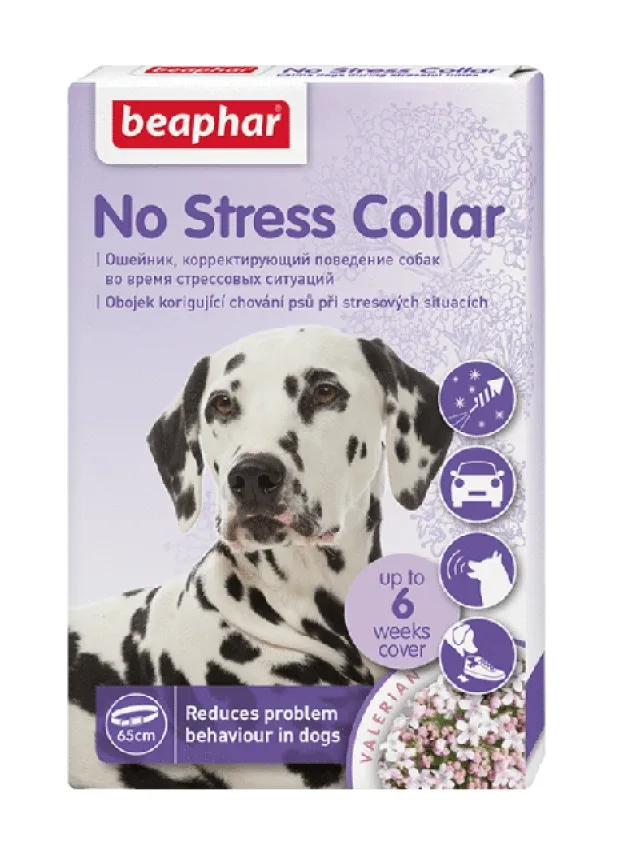 Beaphar no stress collar dog nomierinoša kaklasiksna suņiem