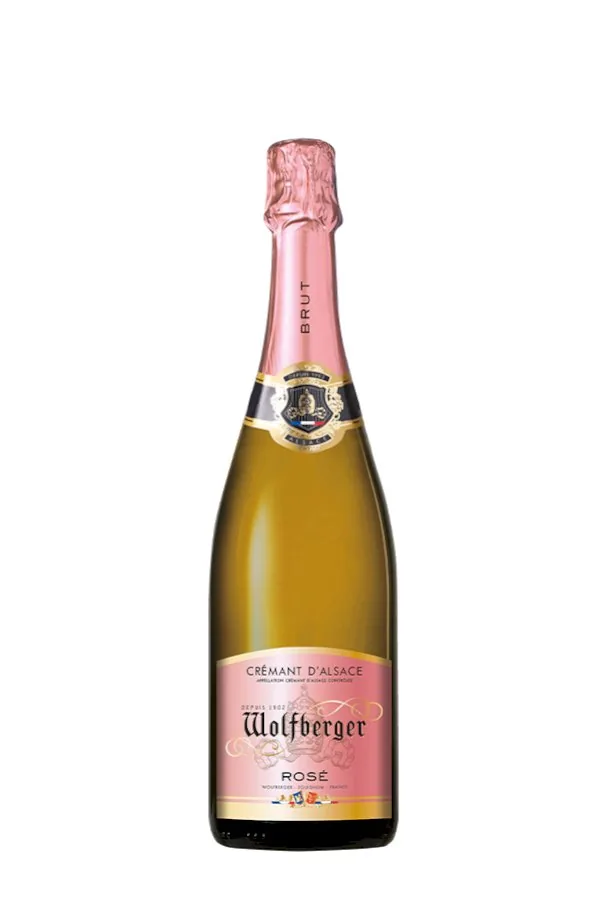 Wolfberger cremant rose brut