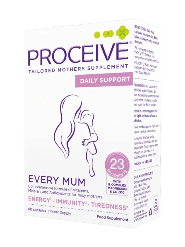 Proceive vitamīni every mum, 60 kapsulas