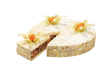 TORTE AR ŽĀVĒTĀM PLŪMĒM PELLIJA 1KG