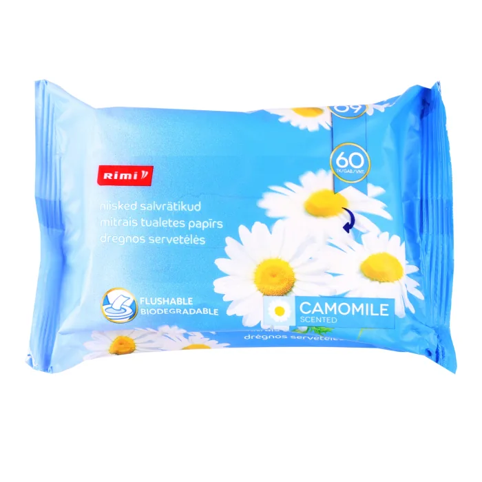 MITRAIS TUALETES PAPĪRS RIMI AR KUMELĪŠU AROMĀTU, 60GAB