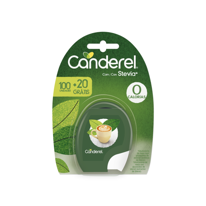 SALDINĀTĀJS CANDEREL STEVIA TABLETĒS 10,2G