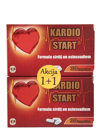 Kardio start, 30 x 2 kapsulas