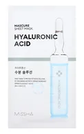 MISSHA MASCURE HYALURONIC ACID MITRINOŠA SEJAS MASKA AR HIALURONSKĀBI, 28ML
