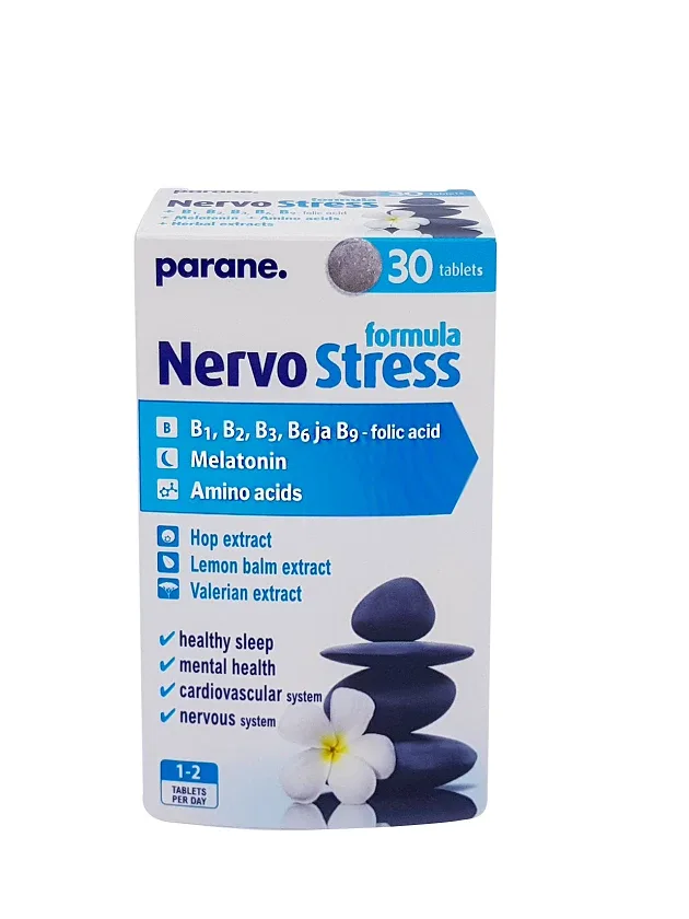 Nervo stress formula parane, 30 tabletes