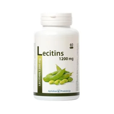 Ap lecitīns 1200 mg kapsulas N60