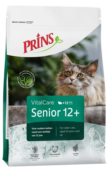 Prins Vitalcare Senior 12+ sausā barība, 1,5 kg