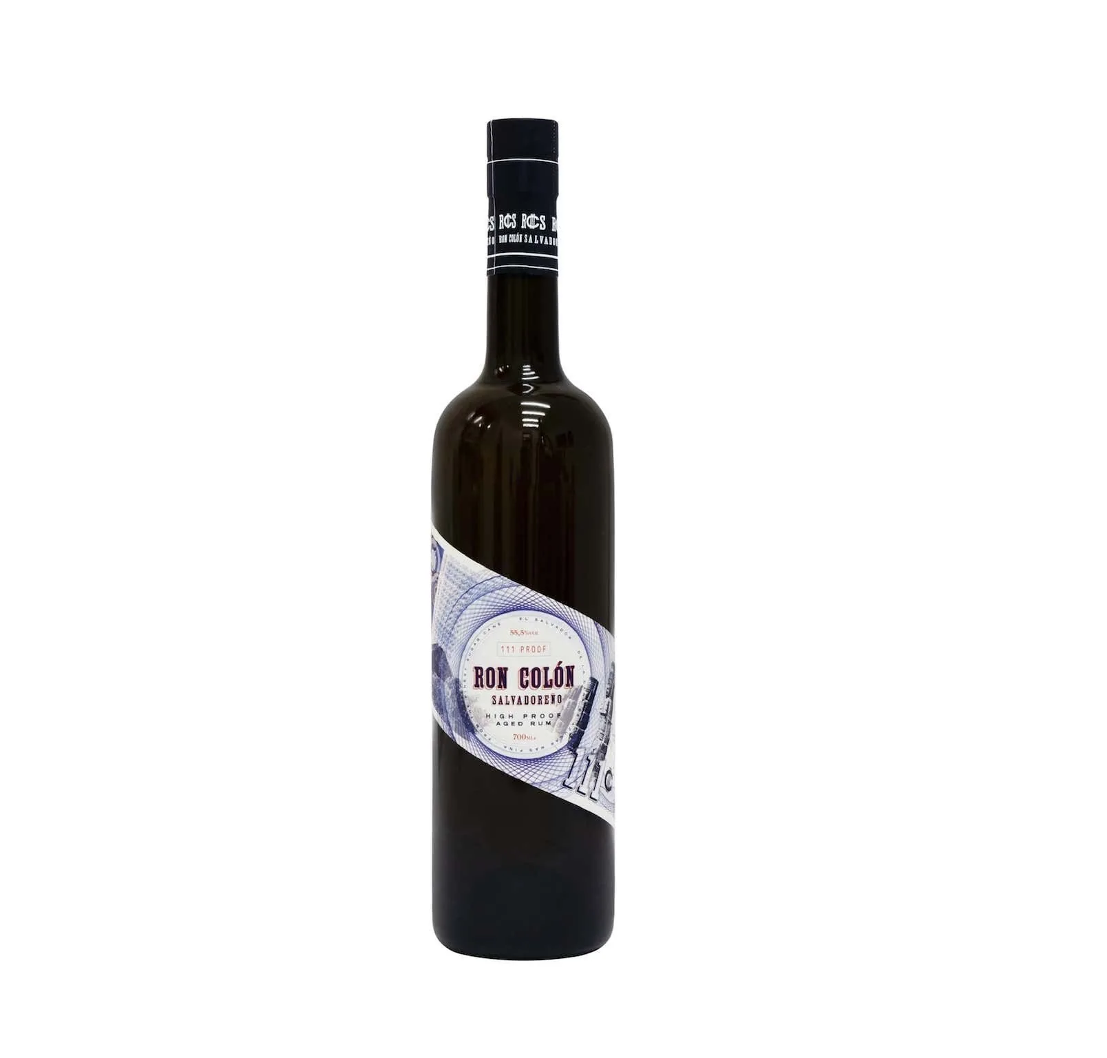 RUMS RON COLON SALVADORENO DARK AGED, 55,5%, 0.7L