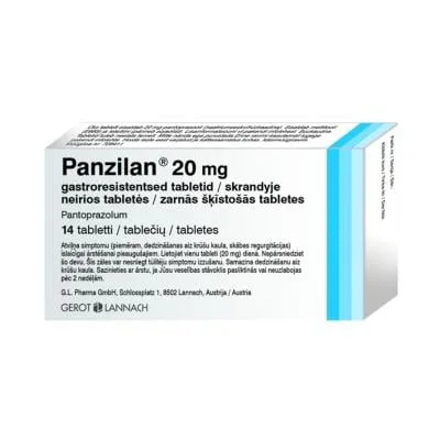 Panzilan 20 mg tabletes N14