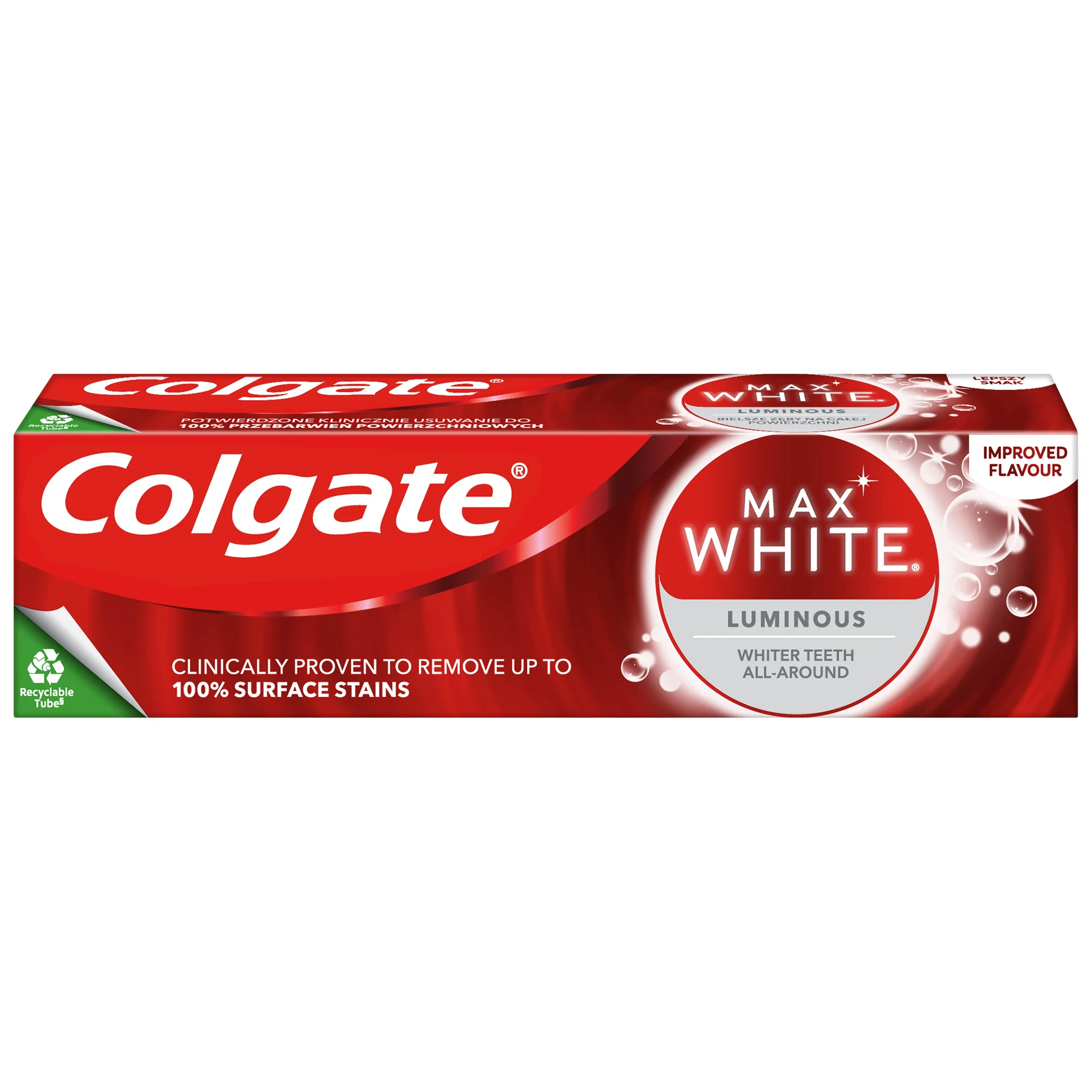 ZOBU PASTA COLGATE MAX WHITE ONE LUMINOUS, 75ML