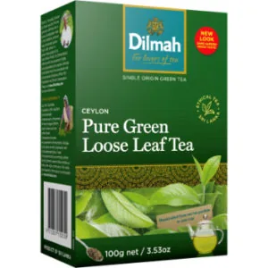 TĒJA DILMAH CEYLON GREEN BERAMĀ 100G